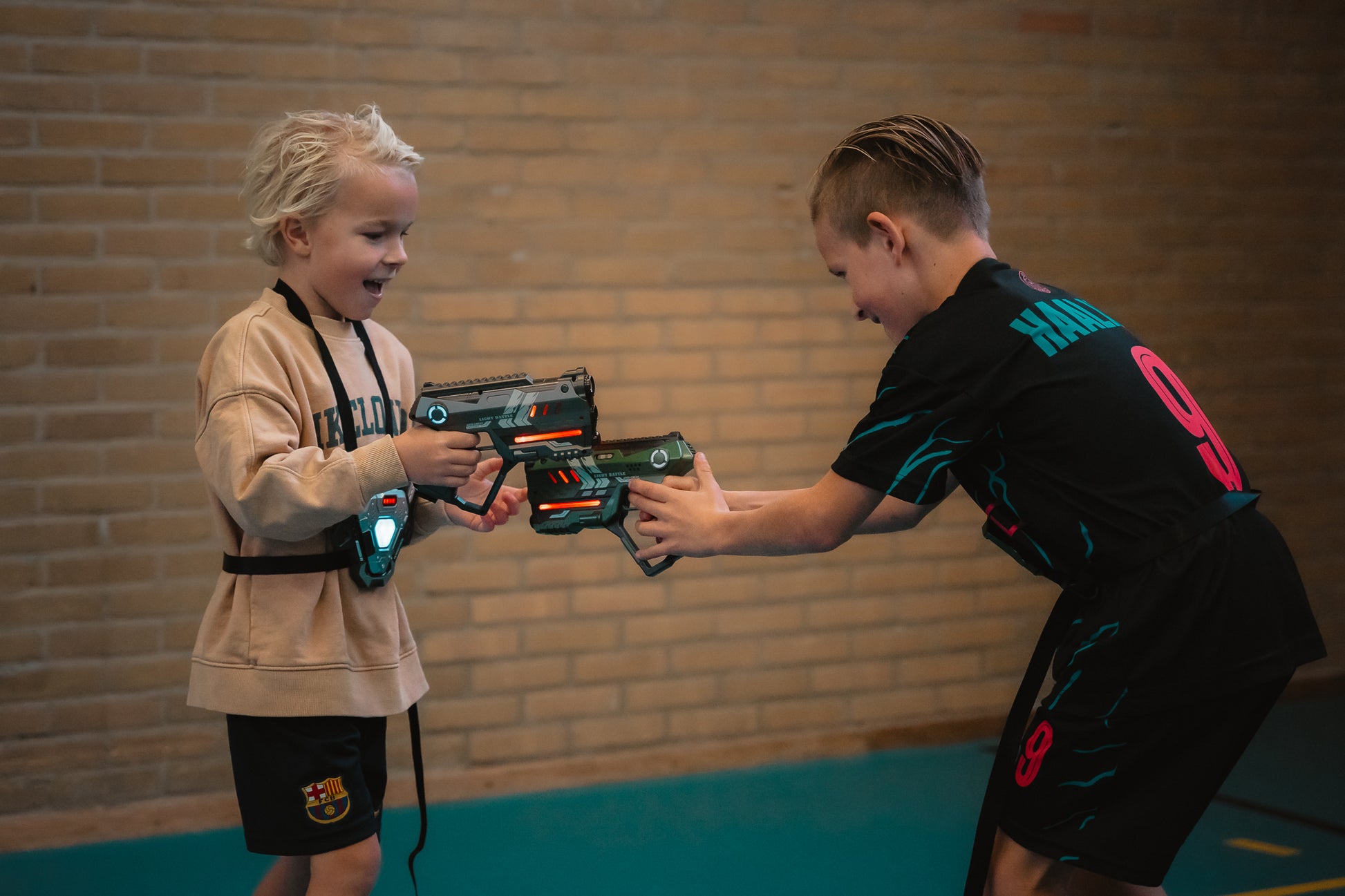 Lasergame kinderfeestje